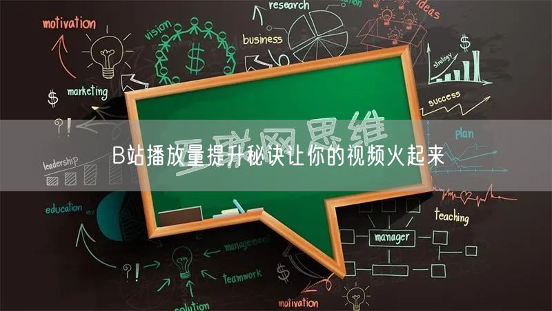 B站播放量提升秘诀让你的视频火起来