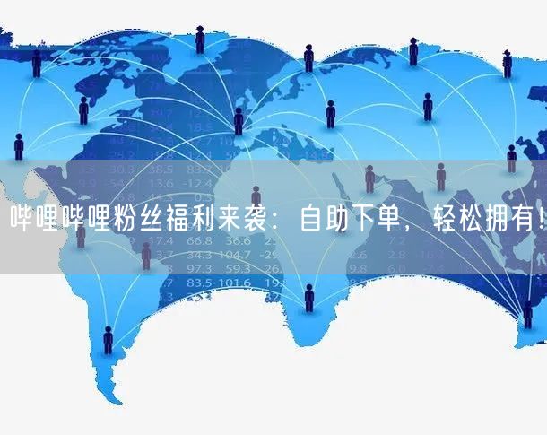 哔哩哔哩粉丝福利来袭:自助下单,轻松拥有!