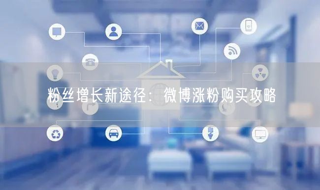 粉丝增长新途径：微博涨粉购买攻略