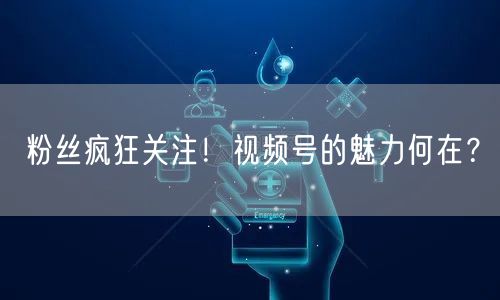 粉丝疯狂关注!视频号的魅力何在?